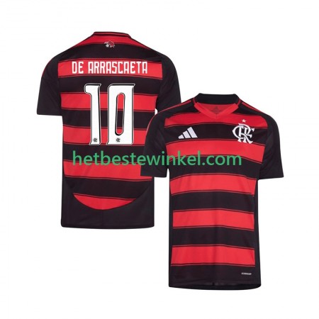 CR Flamengo Giorgian de Arrascaeta 10 Voetbalshirts Thuis 2025-26